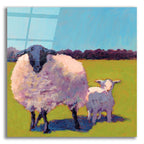 Sheep Pals 3 by Carol Young acrylic glass wall art