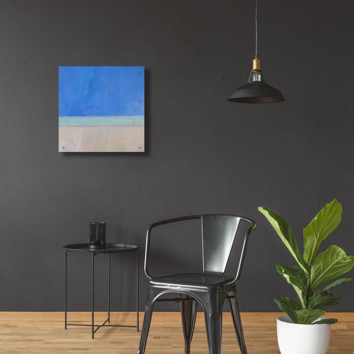 Wintergreen Sea 2 by Carol Young - 24x24 acrylic wall art in a room