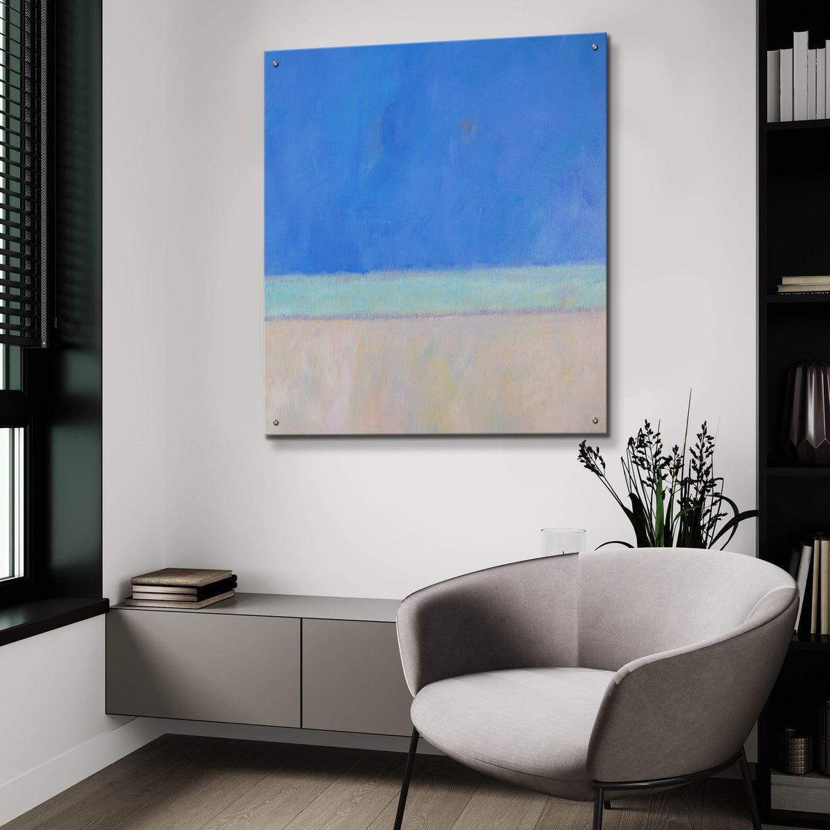 Wintergreen Sea 2 by Carol Young - 36x36 acrylic wall art in a room
