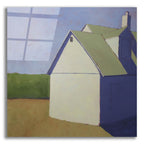 Primary Barns 3 by Carol Young acrylic glass wall art