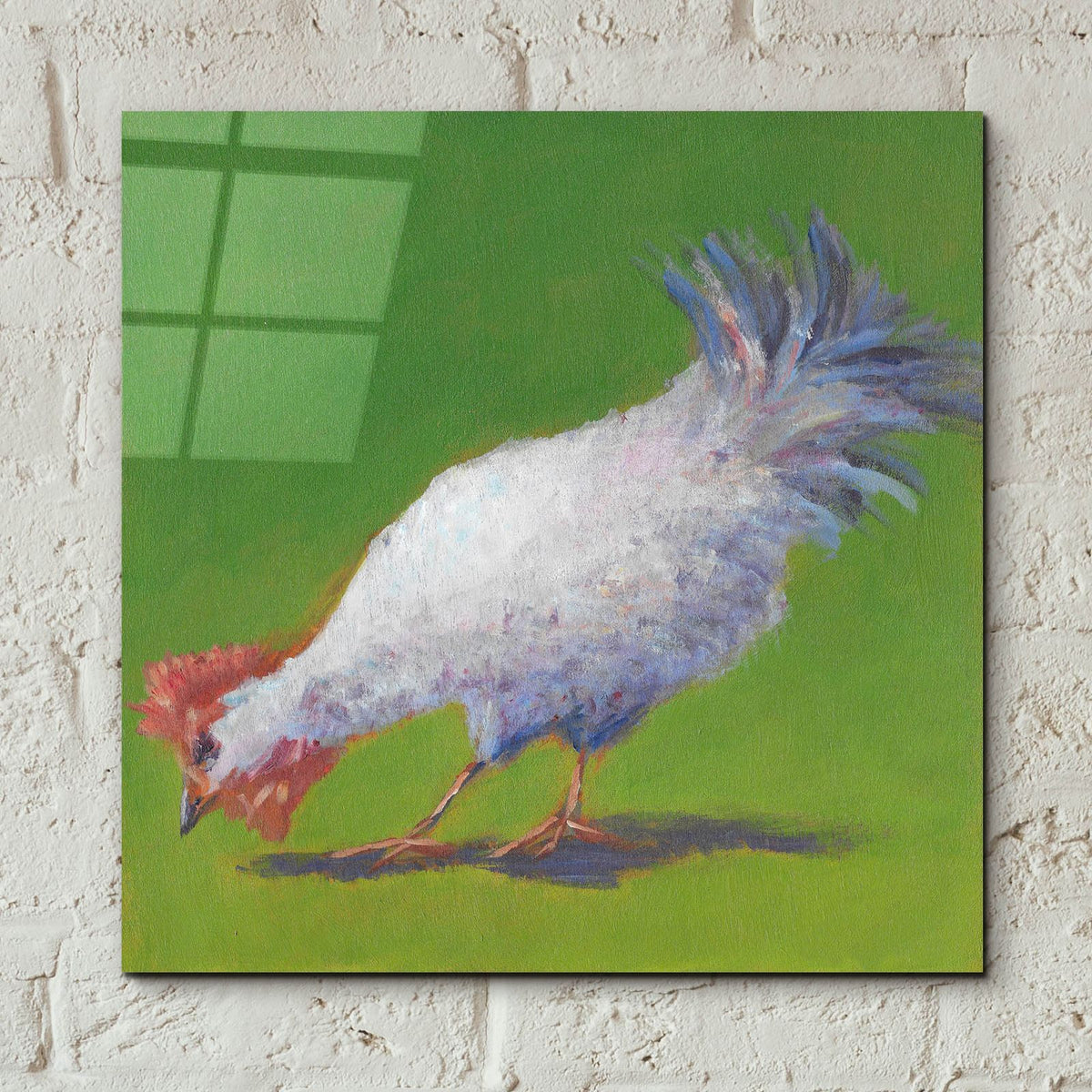 Pasture Henrietta 2 by Carol Young - 12x12 acrylic wall art in a room