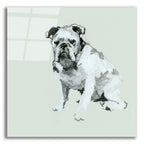 A Very Pastel Modern Dog 6 by Cartissi acrylic glass wall art