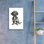 Doggy Expressions 4 by Cartissi - 16x24 acrylic wall art in a room