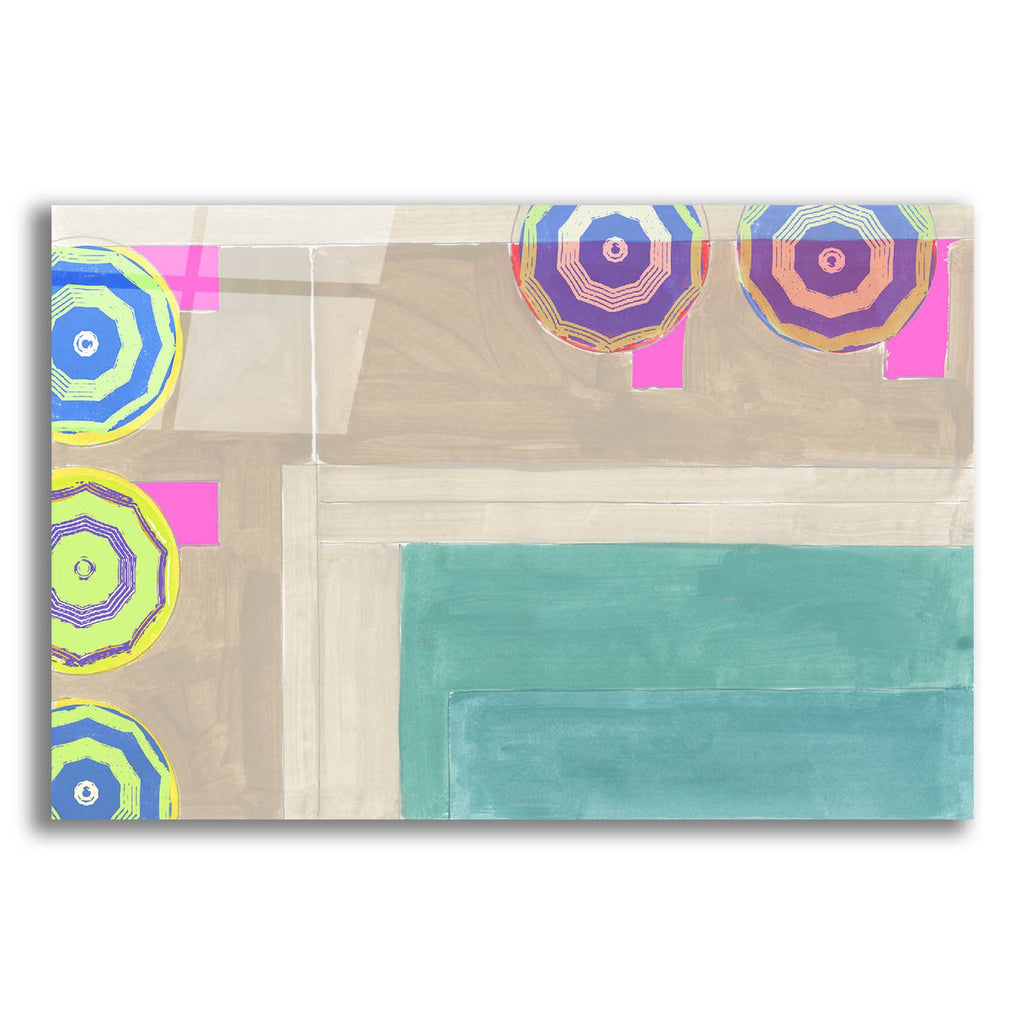 By The Pool 3 by Cartissi acrylic glass wall art