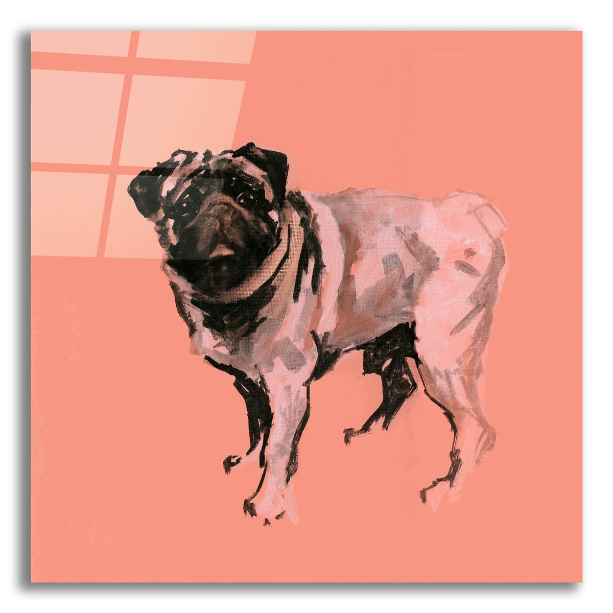 A Very Pop Modern Dog 7 by Cartissi acrylic glass wall art