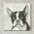 A Very Neutral Modern Dog 10 by Cartissi - 12x12 acrylic wall art in a room