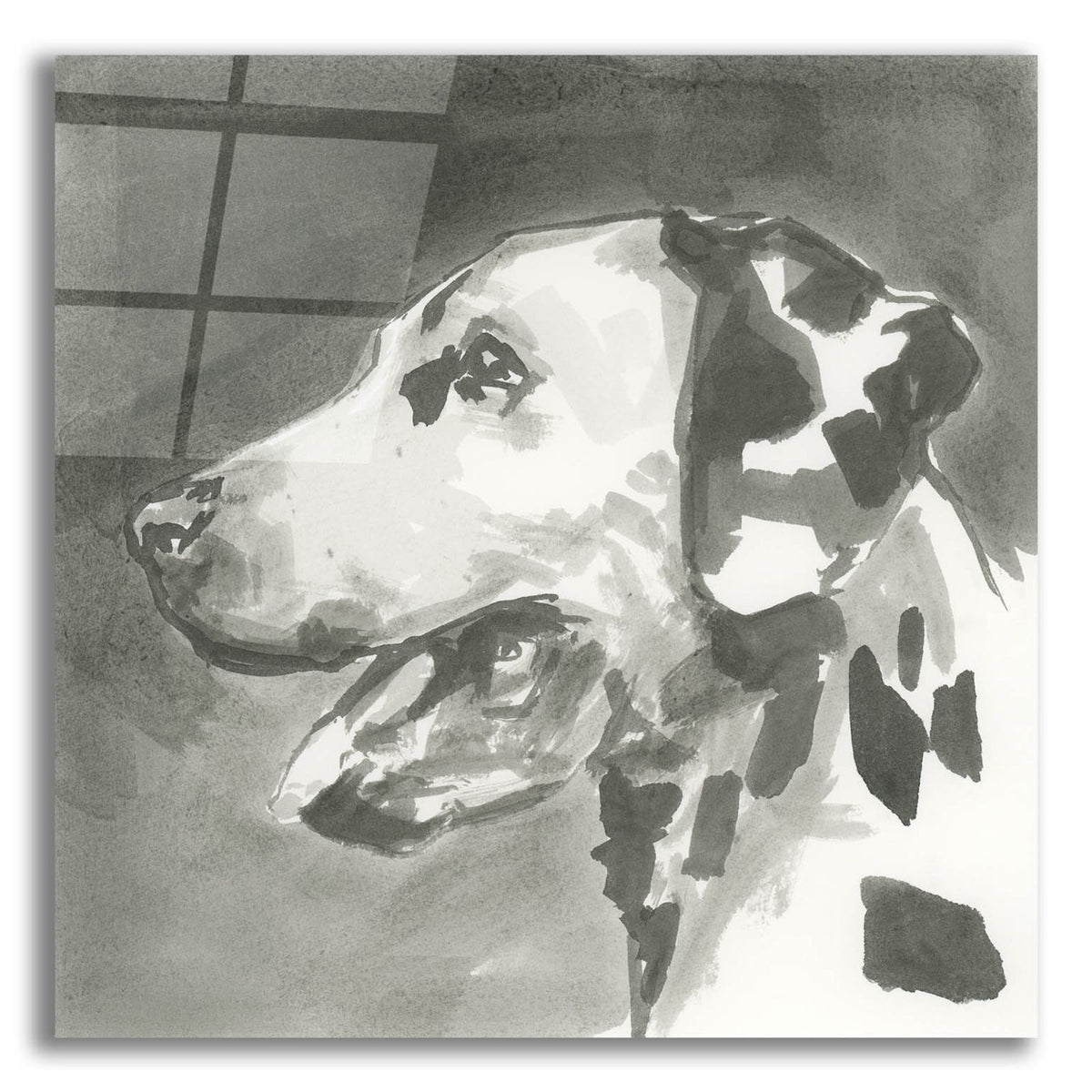 A Very Neutral Modern Dog 5 by Cartissi acrylic glass wall art