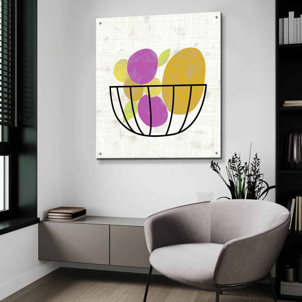 Fruitilicious 3 by Chariklia Zarris - 36x36 acrylic wall art in a room