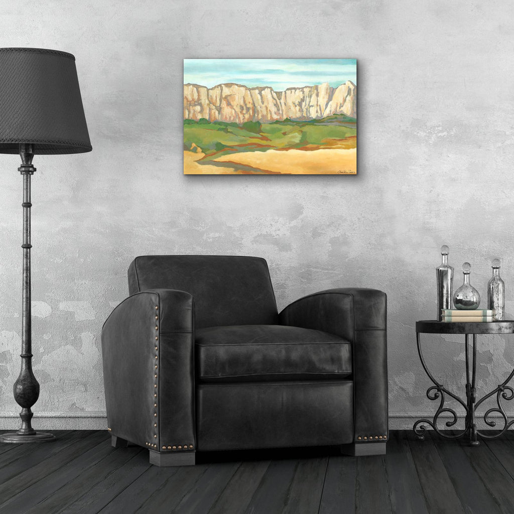 Mini Western Vista 6 by Chariklia Zarris - 24x16 acrylic wall art in a room