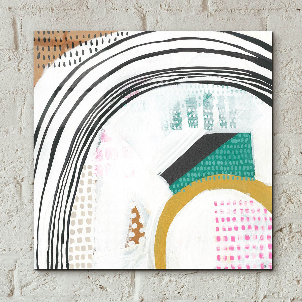 Melody 1 by Chariklia Zarris - 12x12 acrylic wall art in a room