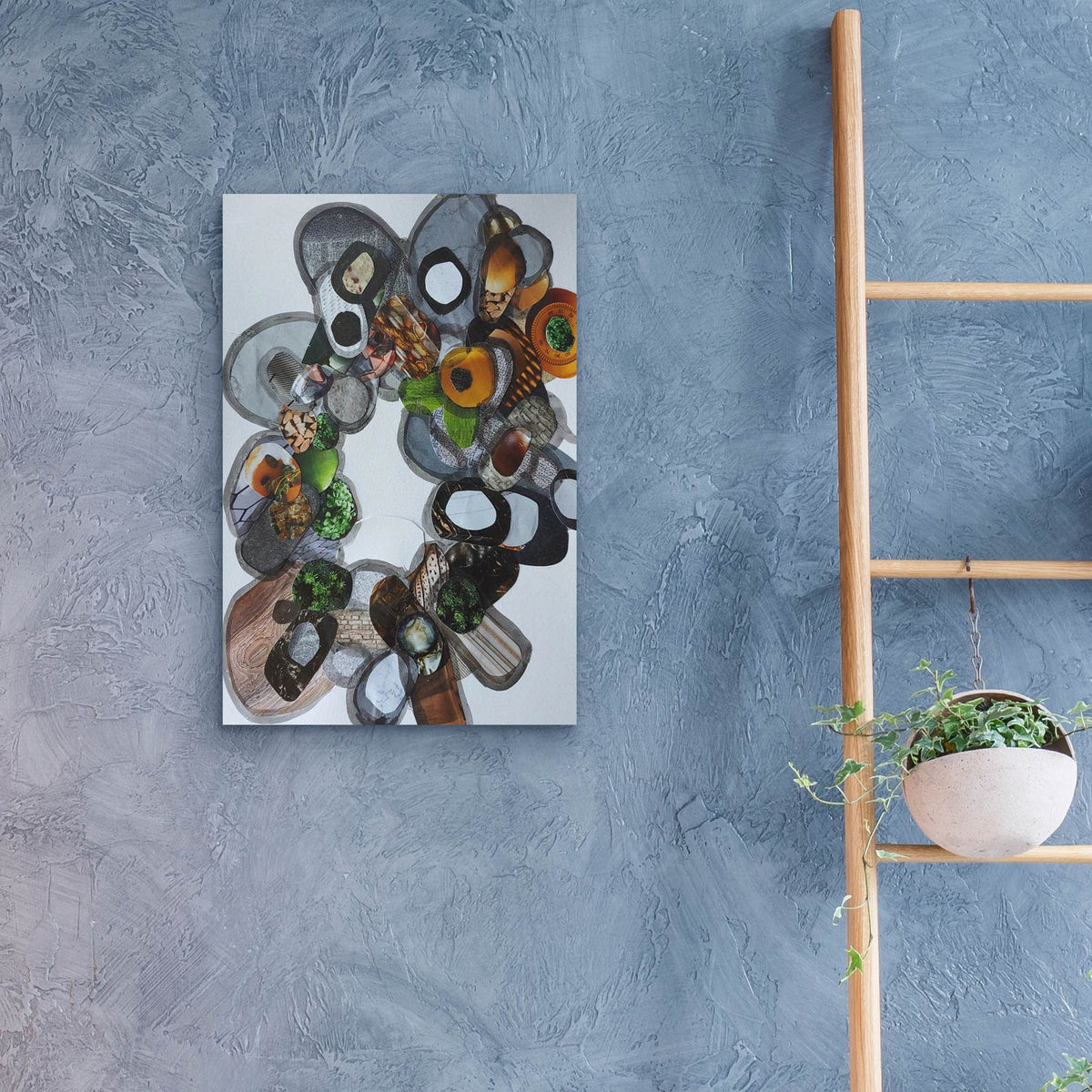 Amelia Island Stones by Coco Good - 16x24 acrylic wall art in a room