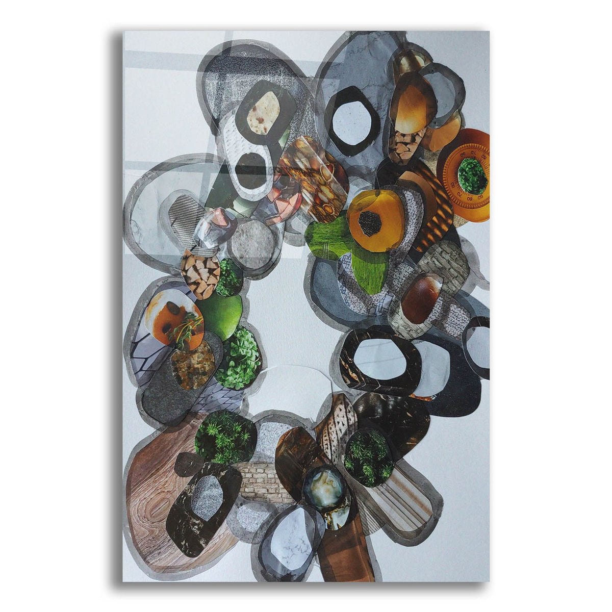 Amelia Island Stones by Coco Good acrylic glass wall art