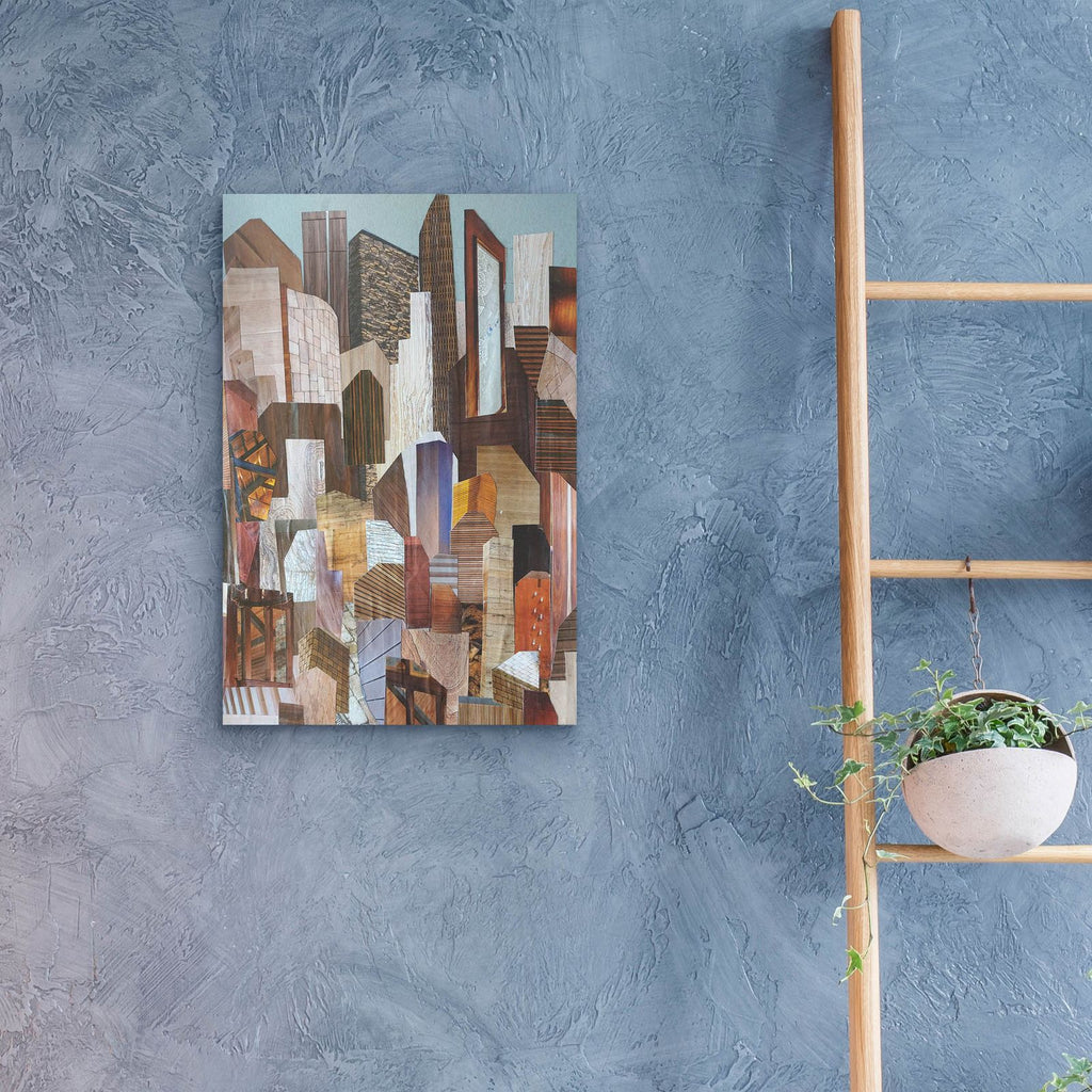Metropolis by Coco Good - 16x24 acrylic wall art in a room