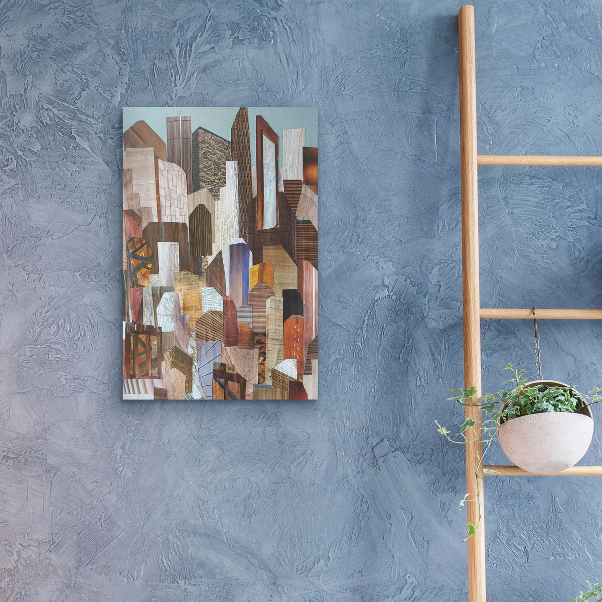 Metropolis by Coco Good - 16x24 acrylic wall art in a room