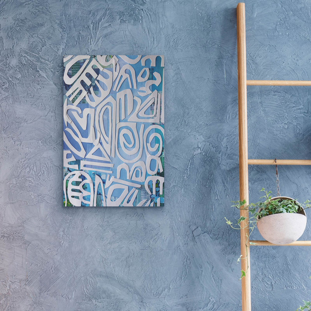 Santorini by Coco Good - 16x24 acrylic wall art in a room
