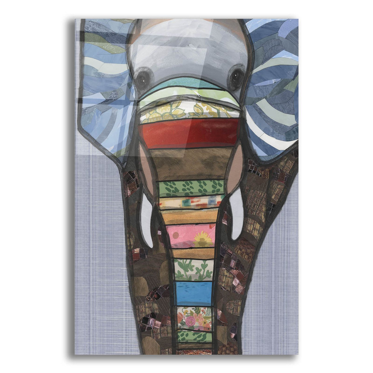 Elephant Festival 1 by Coco Good acrylic glass wall art