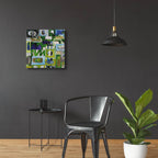 Golders Green 2 by Coco Good - 24x24 acrylic wall art in a room