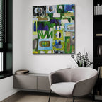 Golders Green 2 by Coco Good - 36x36 acrylic wall art in a room