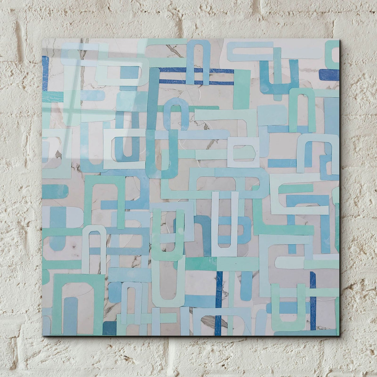 Modern 1ndustry 1 by Coco Good - 12x12 acrylic wall art in a room