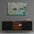 Shimmering Shoreline by Coco Good - 36x24 acrylic wall art in a room