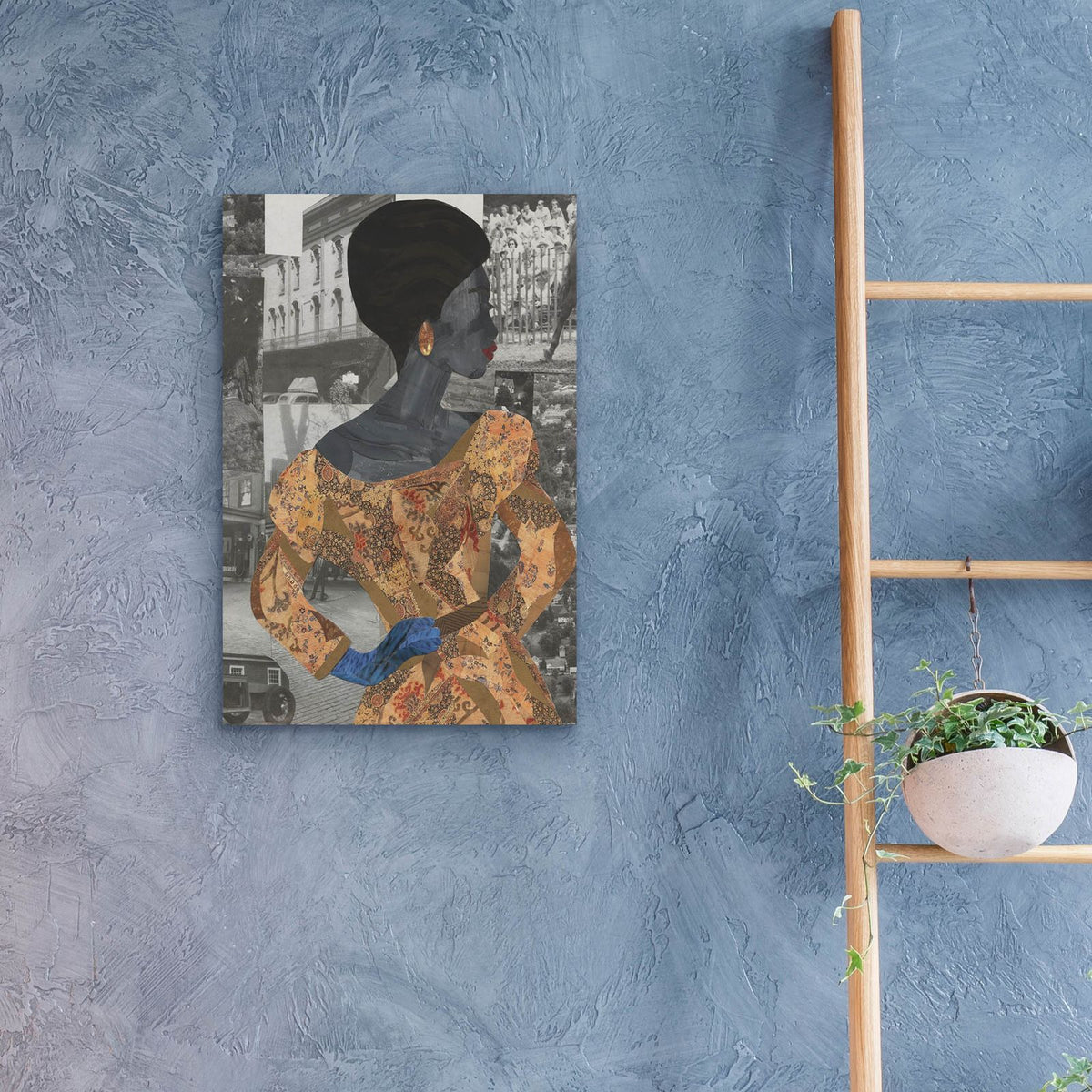 The Jazz Singer by Coco Good - 16x24 acrylic wall art in a room