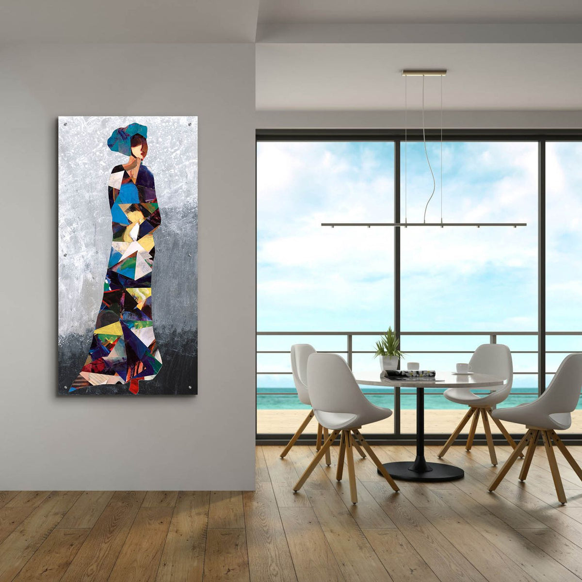 Couture Fashion 2 by Coco Good - 24x48 acrylic wall art in a room