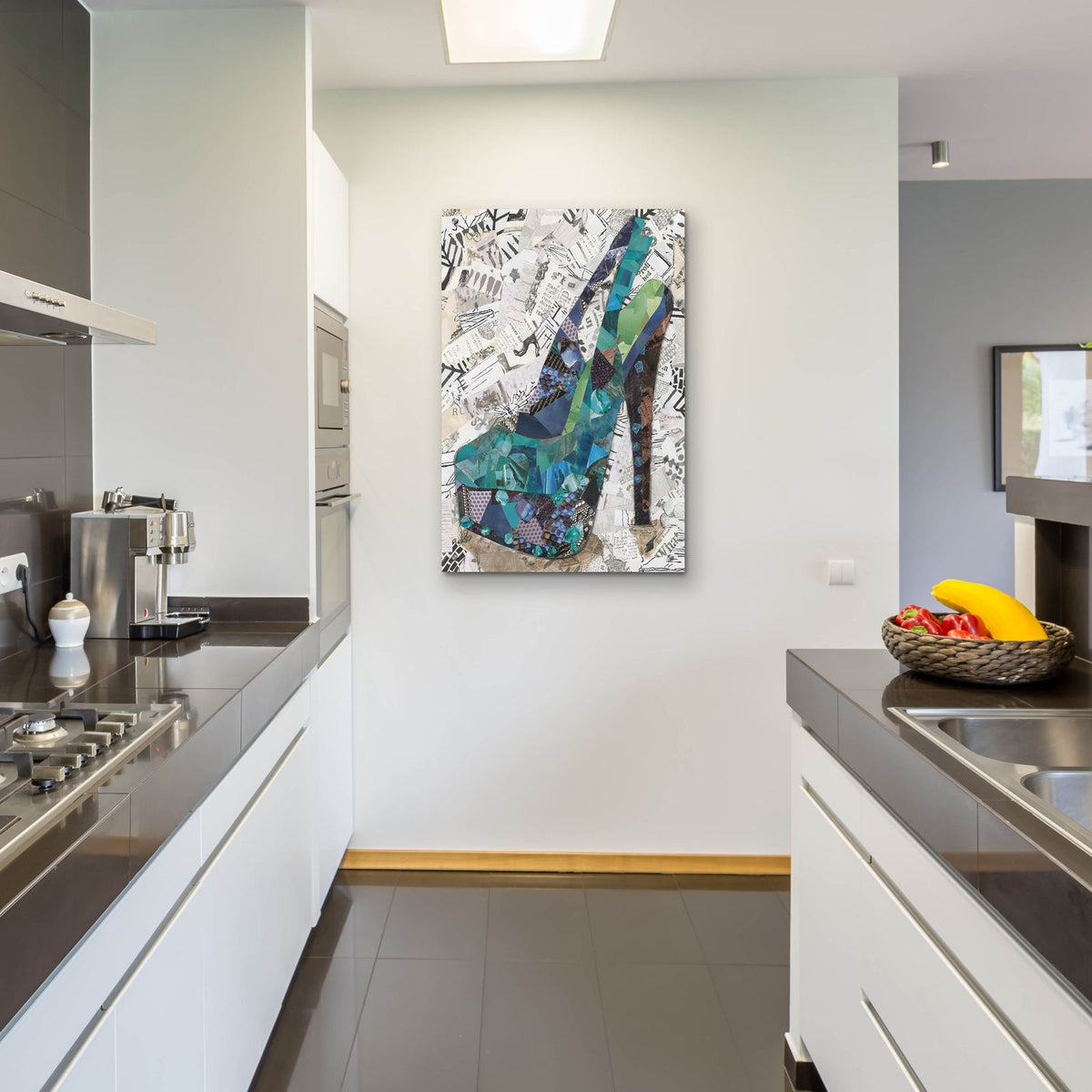 Couture Shoes 3 by Coco Good - 24x36 acrylic wall art in a room