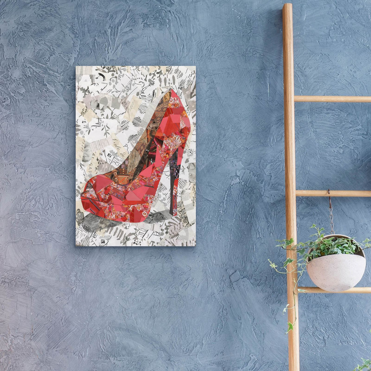 Couture Shoes 4 by Coco Good - 16x24 acrylic wall art in a room