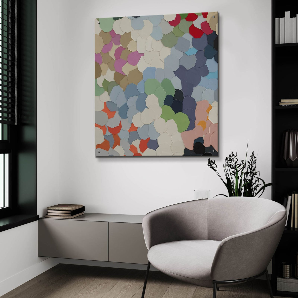 Fruit Orchards Michigan 1 by Coco Good - 36x36 acrylic wall art in a room