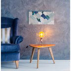 Koi Fish Pond 5 by Coco Good - 24x12 acrylic wall art in a room