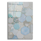 Mint Honeycomb 2 by Coco Good acrylic glass wall art