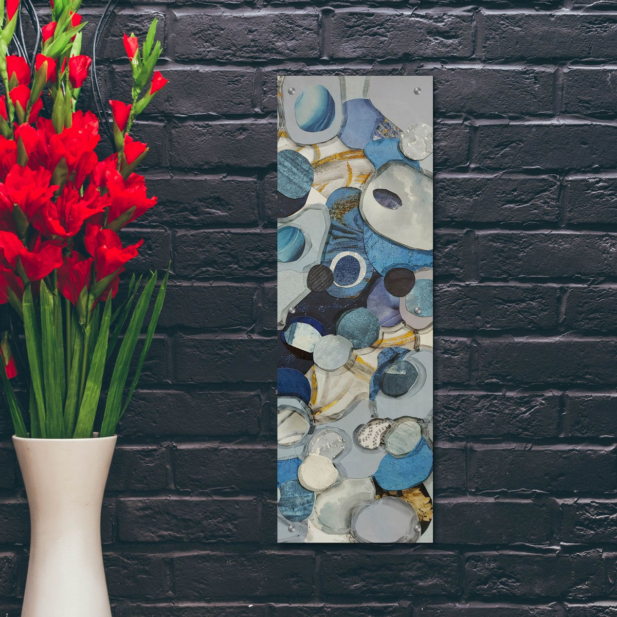 Newport Harbor 2 by Coco Good - 12x36 acrylic wall art in a room