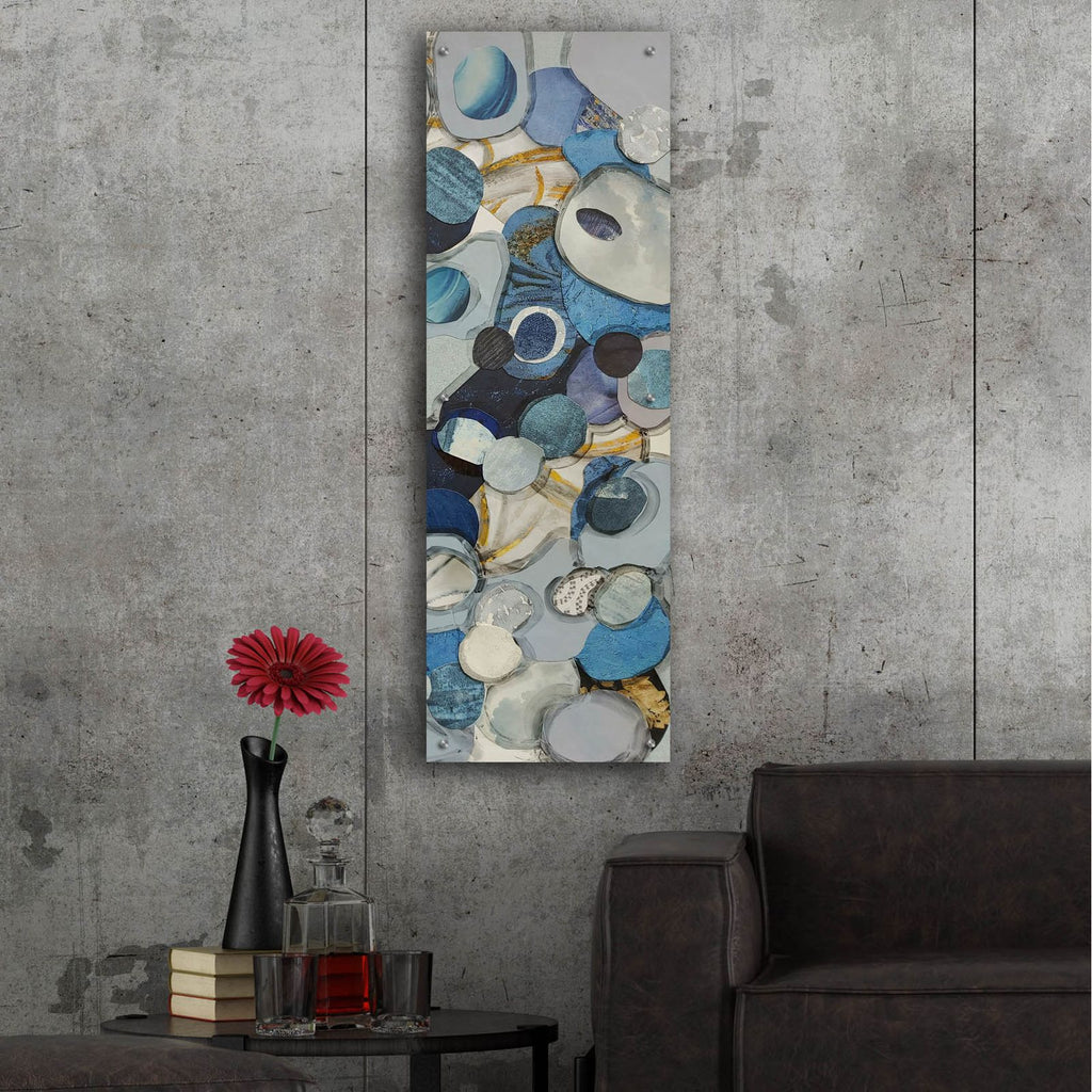 Newport Harbor 2 by Coco Good - 16x48 acrylic wall art in a room