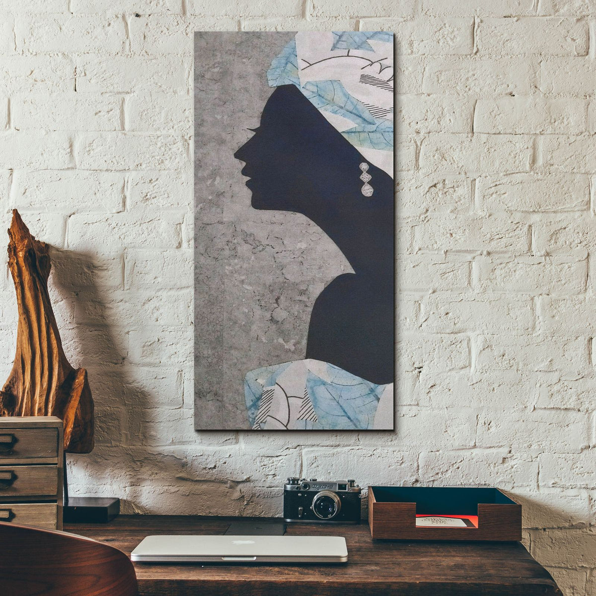 Timeless Elegance 4 by Coco Good - 12x24 acrylic wall art in a room
