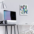 Cucumber Slumber 2 by Coco Good - 12x16 acrylic wall art in a room