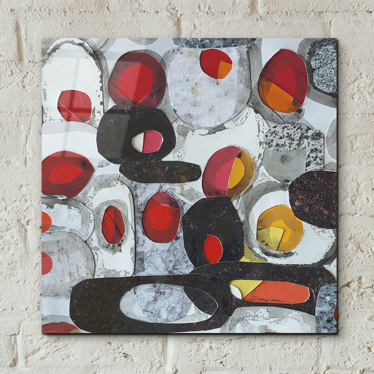 Fruit Collage 2 by Coco Good - 12x12 acrylic wall art in a room