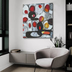 Fruit Collage 2 by Coco Good - 36x36 acrylic wall art in a room
