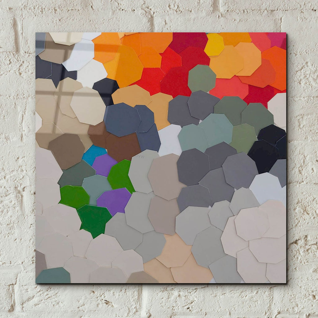 Fruit In Bowl 2 by Coco Good - 12x12 acrylic wall art in a room