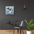 Moons Of Jupiter 1 by Coco Good - 24x24 acrylic wall art in a room