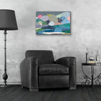 Never Look Back 2 by Coco Good - 24x16 acrylic wall art in a room