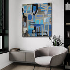 Skies Over The Camargue 1 by Coco Good - 36x36 acrylic wall art in a room