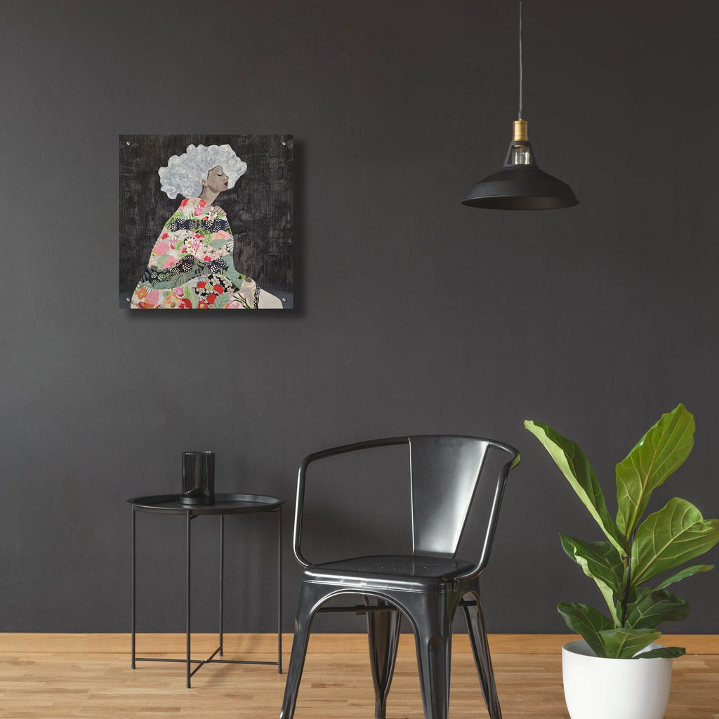 Yoga Teacher 2 by Coco Good - 24x24 acrylic wall art in a room