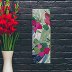Bougainvilla 1 by Coco Good - 12x36 acrylic wall art in a room