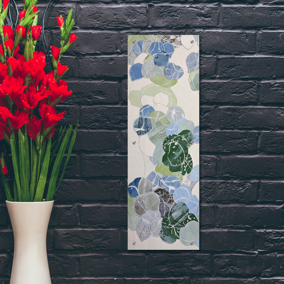 Butterfly Garden Place 1 by Coco Good - 12x36 acrylic wall art in a room