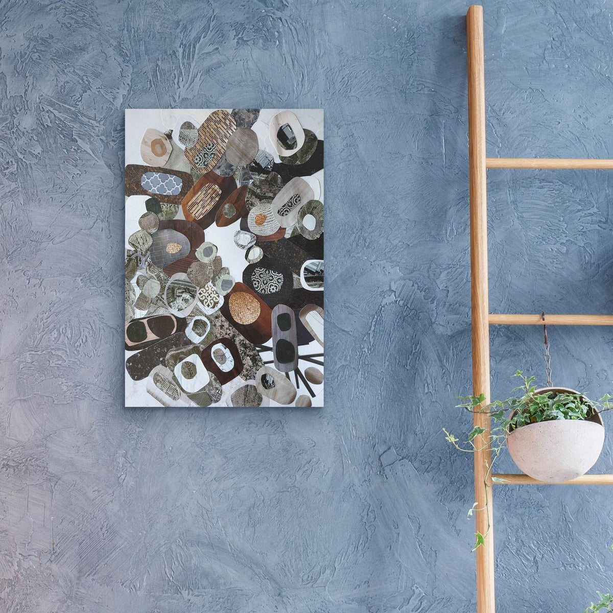 Nile River Boats by Coco Good - 16x24 acrylic wall art in a room