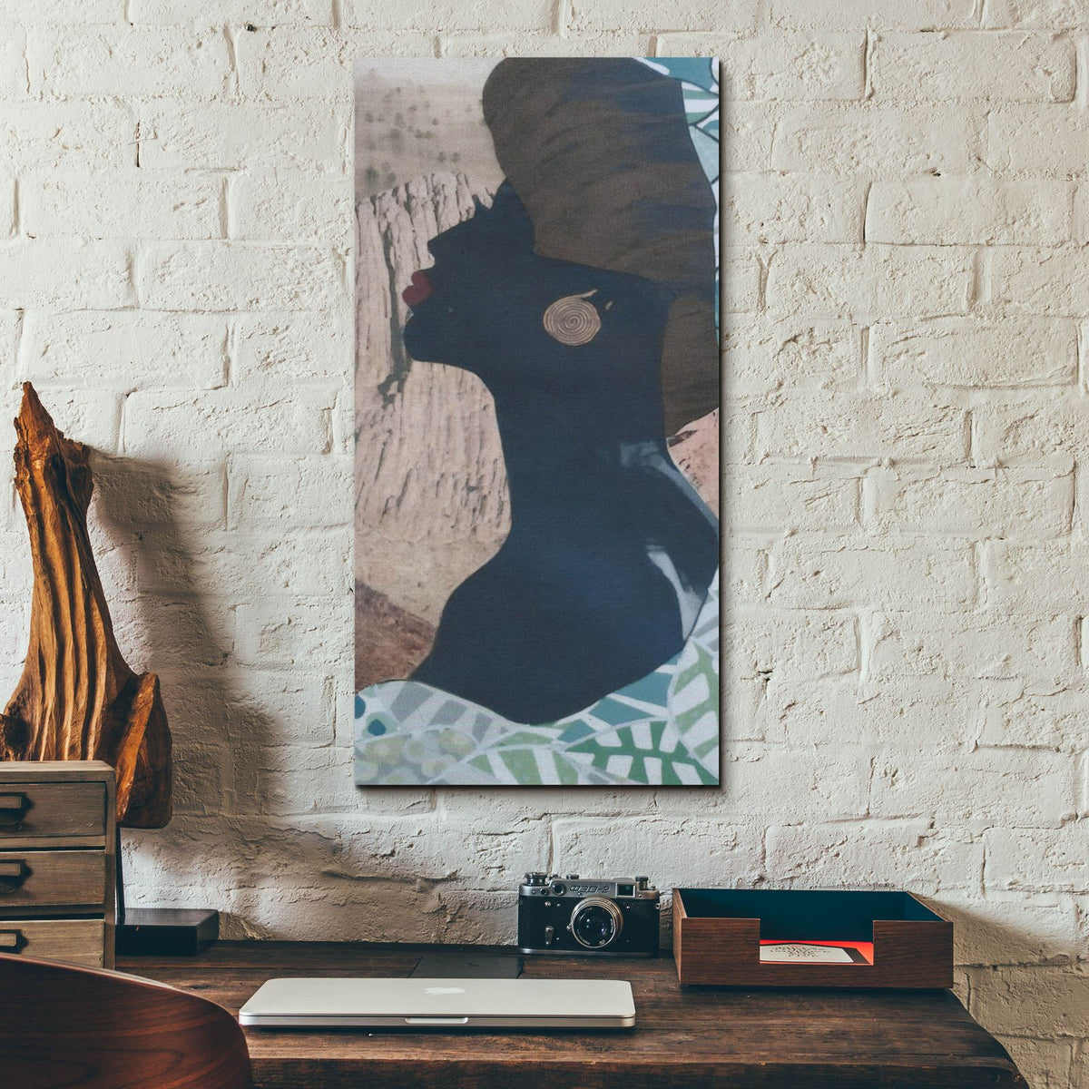 Timeless Elegance 5 by Coco Good - 12x24 acrylic wall art in a room