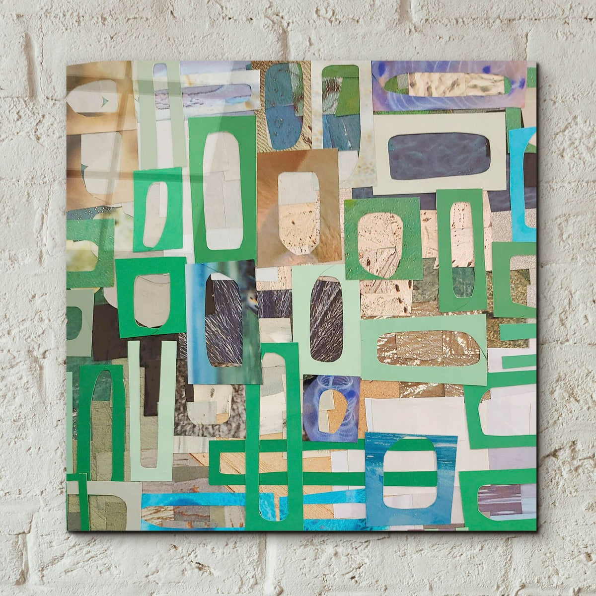 Yucatan Mayan Village 2 by Coco Good - 12x12 acrylic wall art in a room
