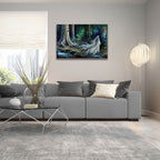 Ghostly Forest by Rey Klimt - 36x24 acrylic wall art in a room