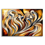 Humans Abstract by Rey Klimt acrylic glass wall art
