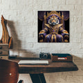 King Tiger by Rey Klimt - 12x12 acrylic wall art in a room